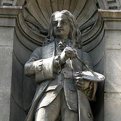 Statue de Nicolas Lancret, peintre - © Norbert Pousseur