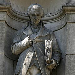 Statue d'Armand Gaston Camus, savant juriconsulte - © Norbert Pousseur