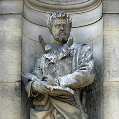 Statue d'Henri Victor Regnault, physicien et chimiste - © Norbert Pousseur