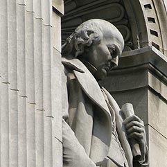 Statue de Pierre Jean de Béranger, chansonnier - © Norbert Pousseur