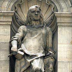 Statue d'André Charles Boule, ébéniste - © Norbert Pousseur