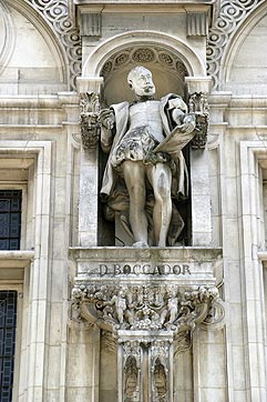 Statue de Dominique de Cortone, dit Le Boccador, architecte - © Norbert Pousseur