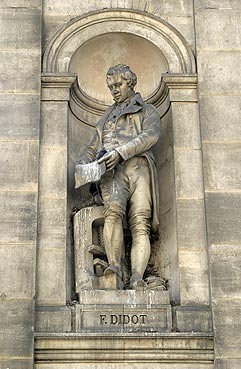 Statue de François Ambroise Didot, libraire et imprimeur - © Norbert Pousseur