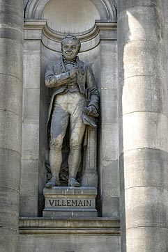 Statue d'Abel François Villemain, littérateur - © Norbert Pousseur