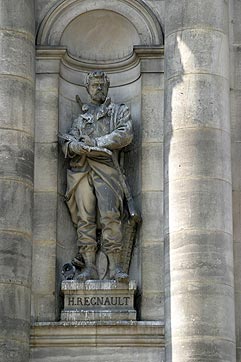 Statue d'Henri Victor Regnault, physicien et chimiste - © Norbert Pousseur