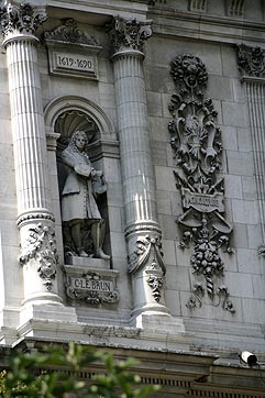 Statue de Charles Le Brun (ou Lebrun), peintre - © Norbert Pousseur