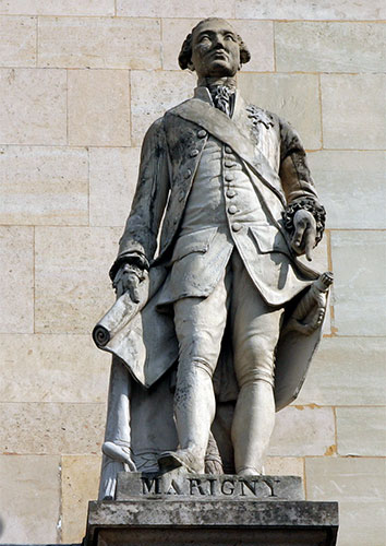 Sculpture de la cour Napoléon du Louvre - © Norbert Pousseur