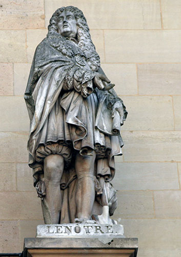 André Lenôtre- Jardinier - 1613 / 1700 - © Norbert Pousseur