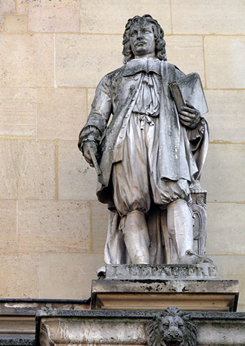 Jean Lepautre - Graveur - 1618 / 1682 - Sculpture de la cour Napoléon du Louvre - © Norbert Pousseur