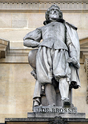 Jean de Brosse dit Maréchal de Boussac - Chambellan de Charles V11 - 1375 / 1433 - Sculpture de la cour Napoléon du Louvre - © Norbert Pousseur