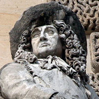 Sébastien Le Prestre, marquis de Vauban - Ingénieur militaire - 1633 / 1707 - Sculpture de la cour Napoléon du Louvre - © Norbert Pousseur