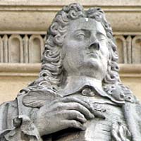 Henri François d'Aguesseau - Homme politique - 1668 / 1751 - Sculpture de la cour Napoléon du Louvre - © Norbert Pousseur